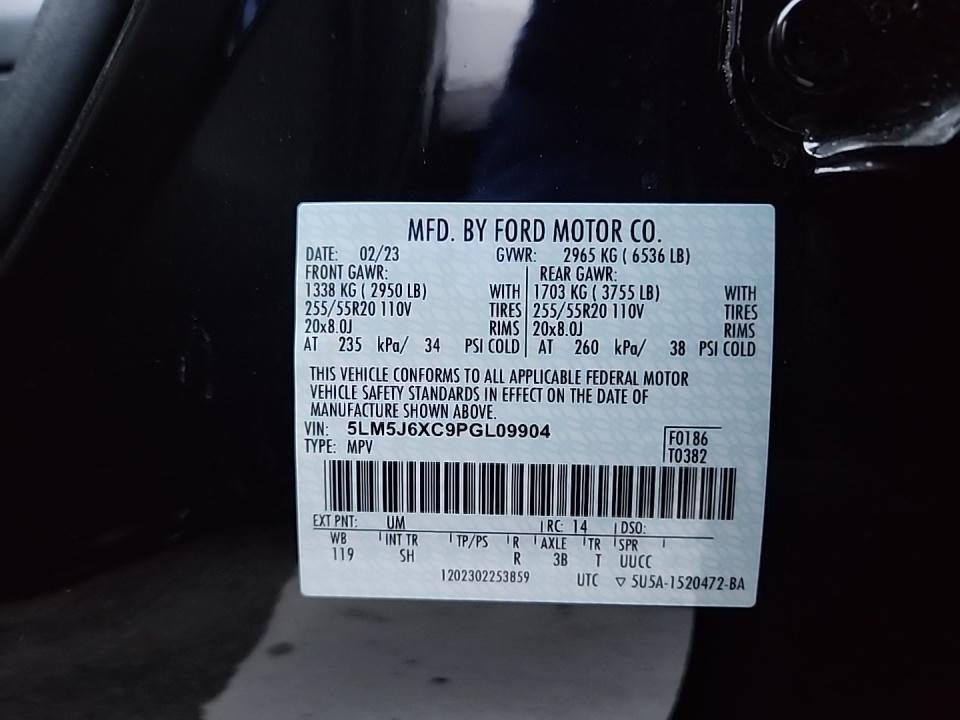 2023 Lincoln Aviator Standard AWD