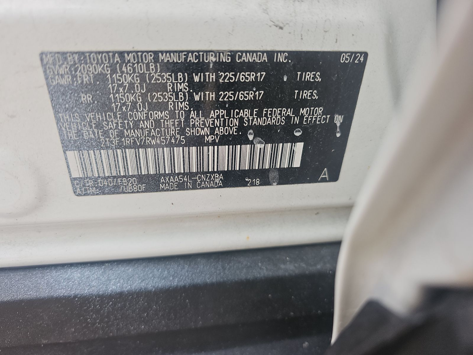 2024 Toyota RAV4 LE AWD