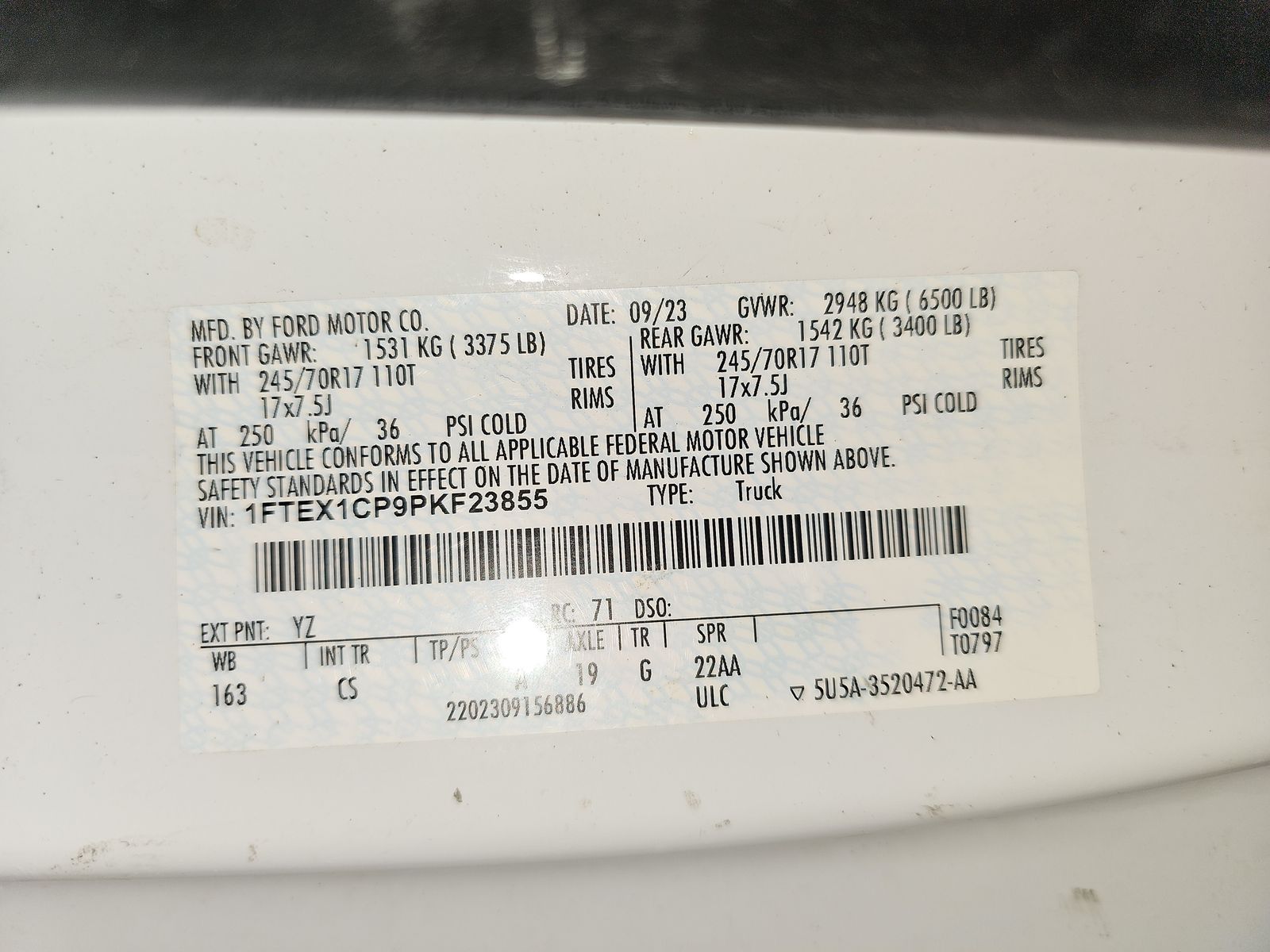 2023 Ford F-150 XL RWD