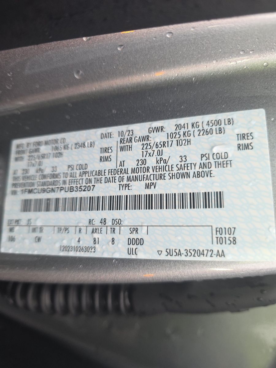 2023 Ford Escape Active AWD