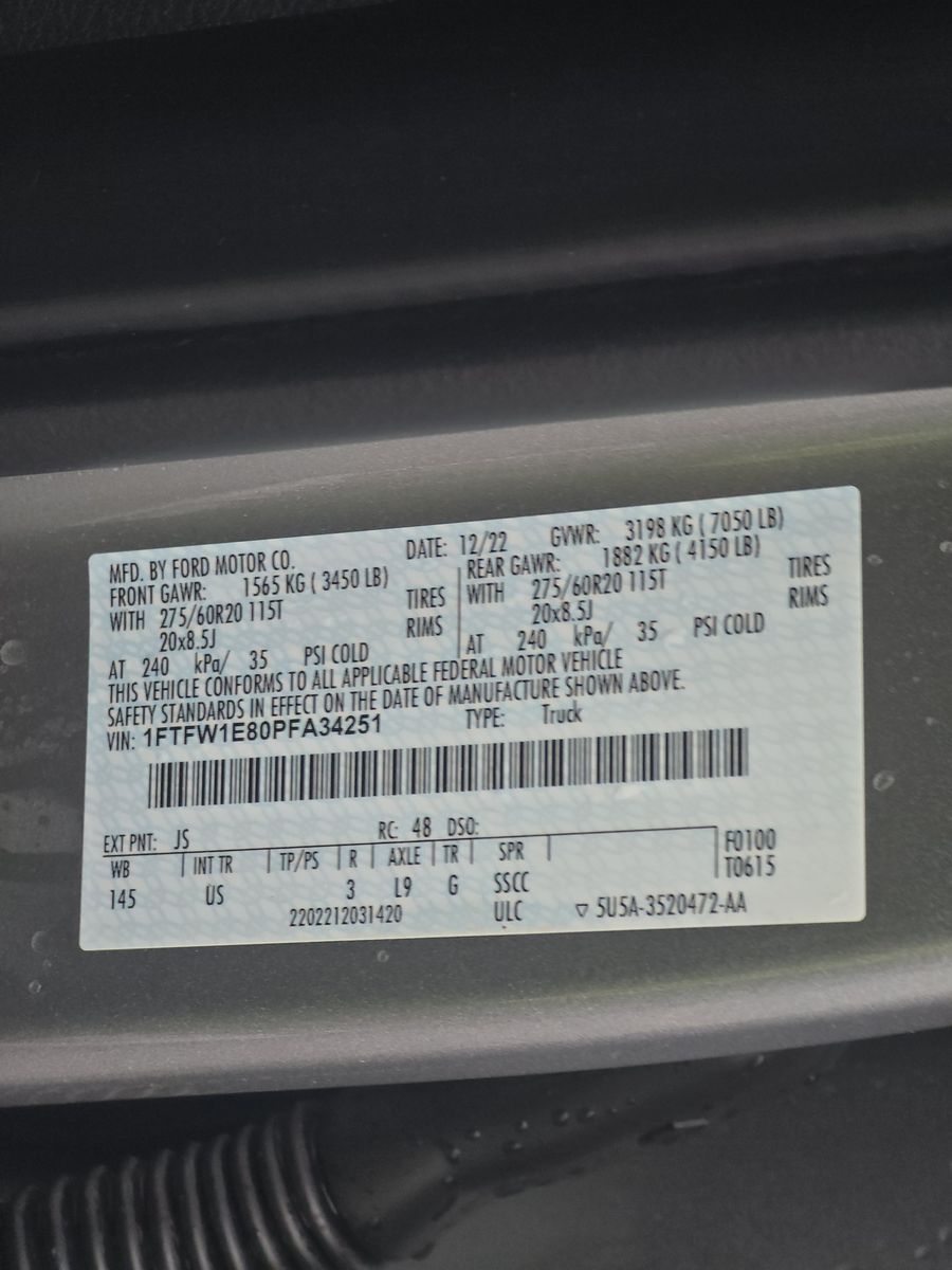 2023 Ford F-150 XLT AWD