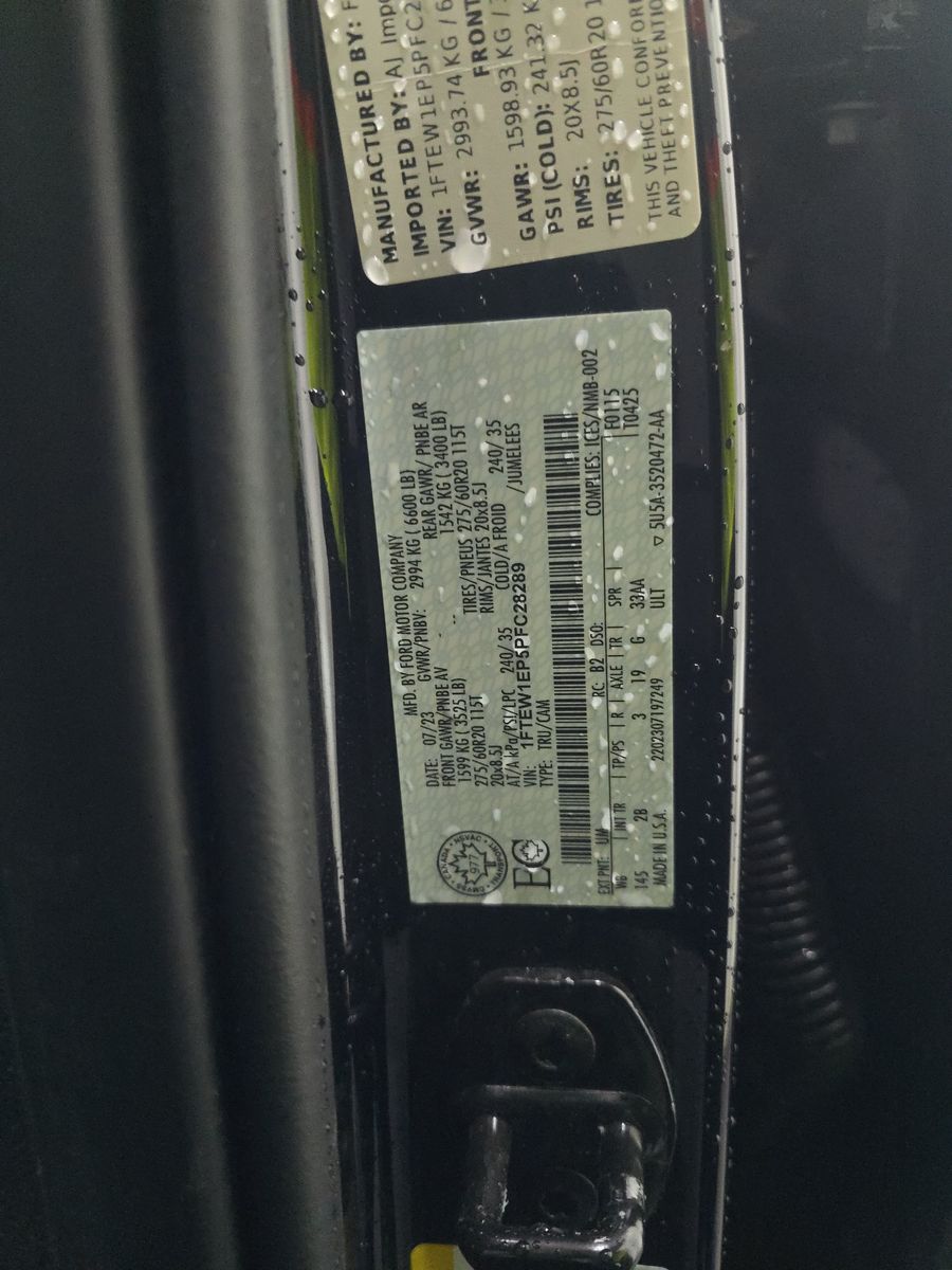 2023 Ford F-150 Lariat AWD