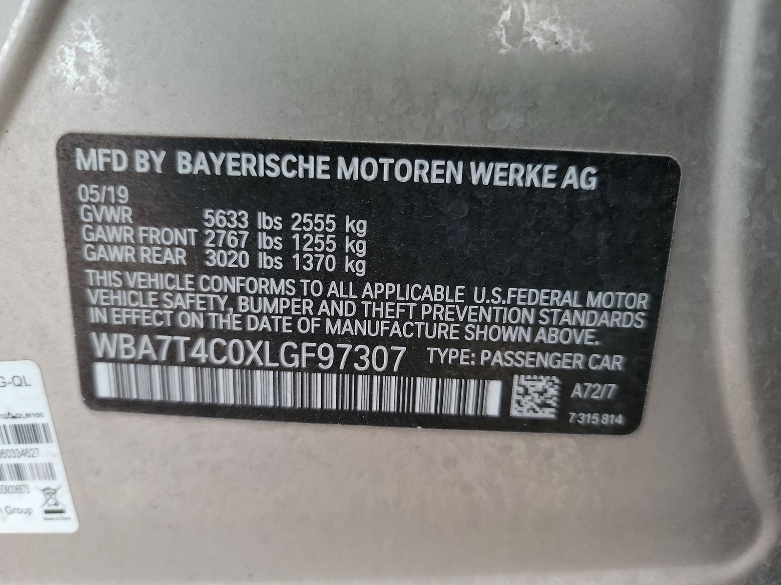 2020 BMW 7 Series 740i xDrive AWD