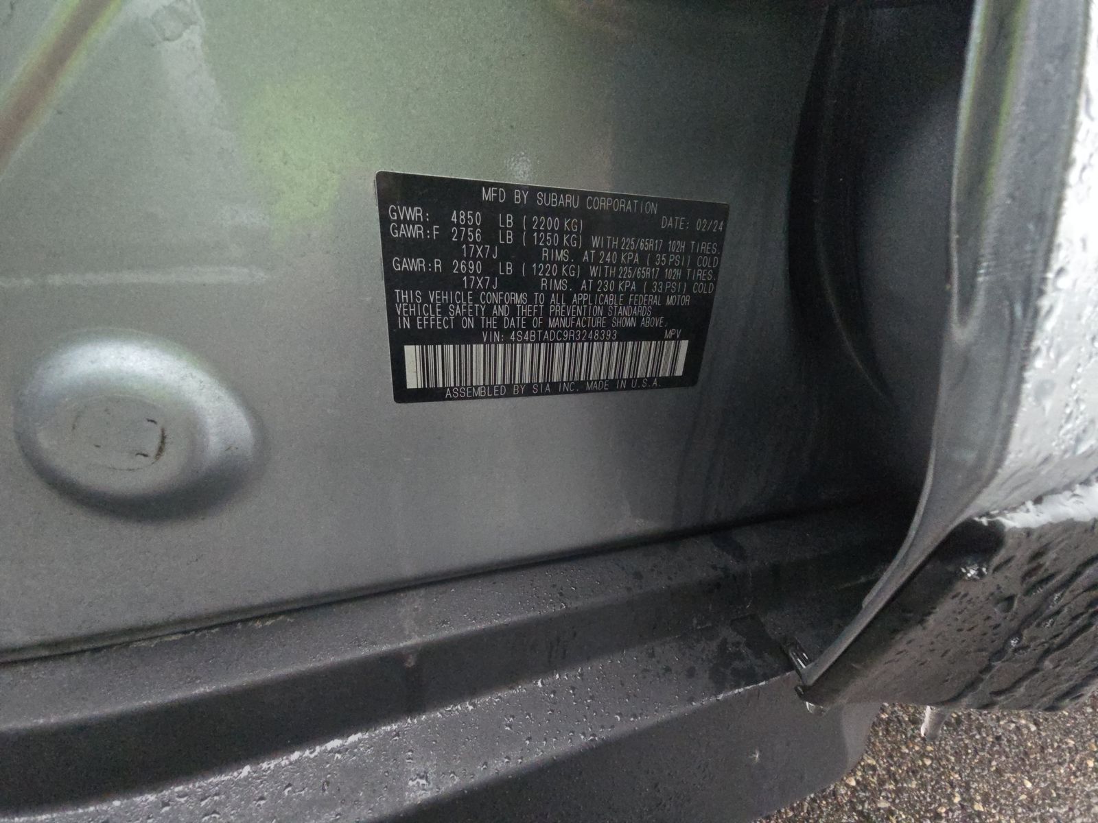 2024 Subaru Outback Premium AWD