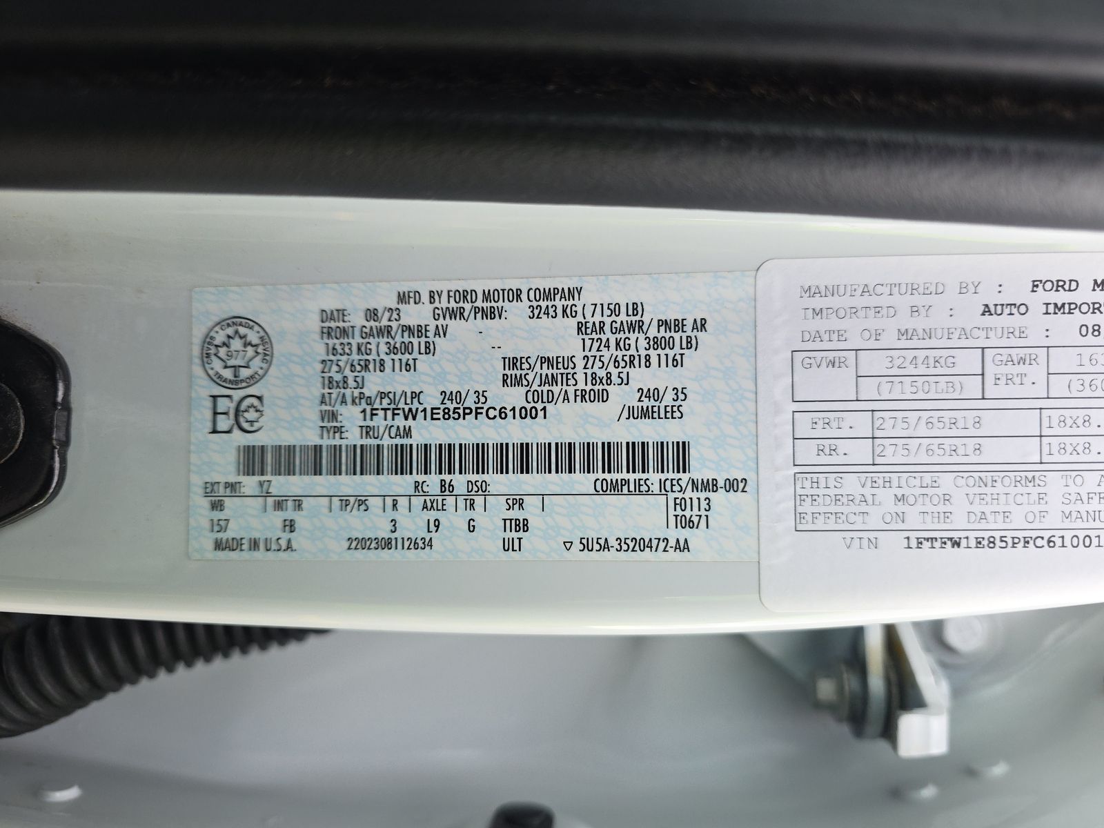 2023 Ford F-150 XLT AWD