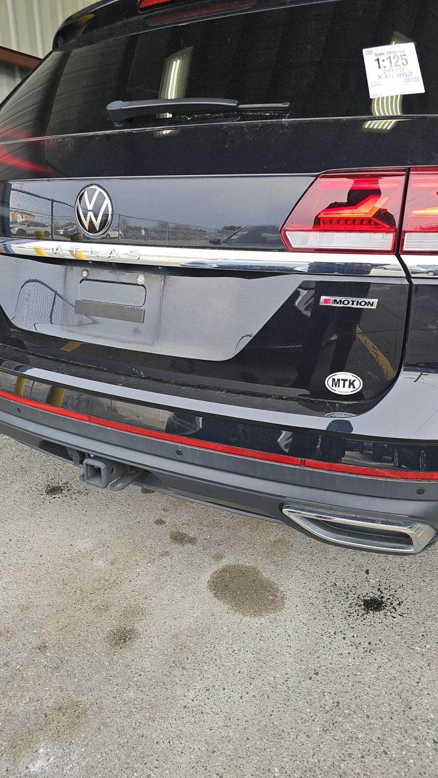 2022 Volkswagen Atlas 3.6L SE AWD