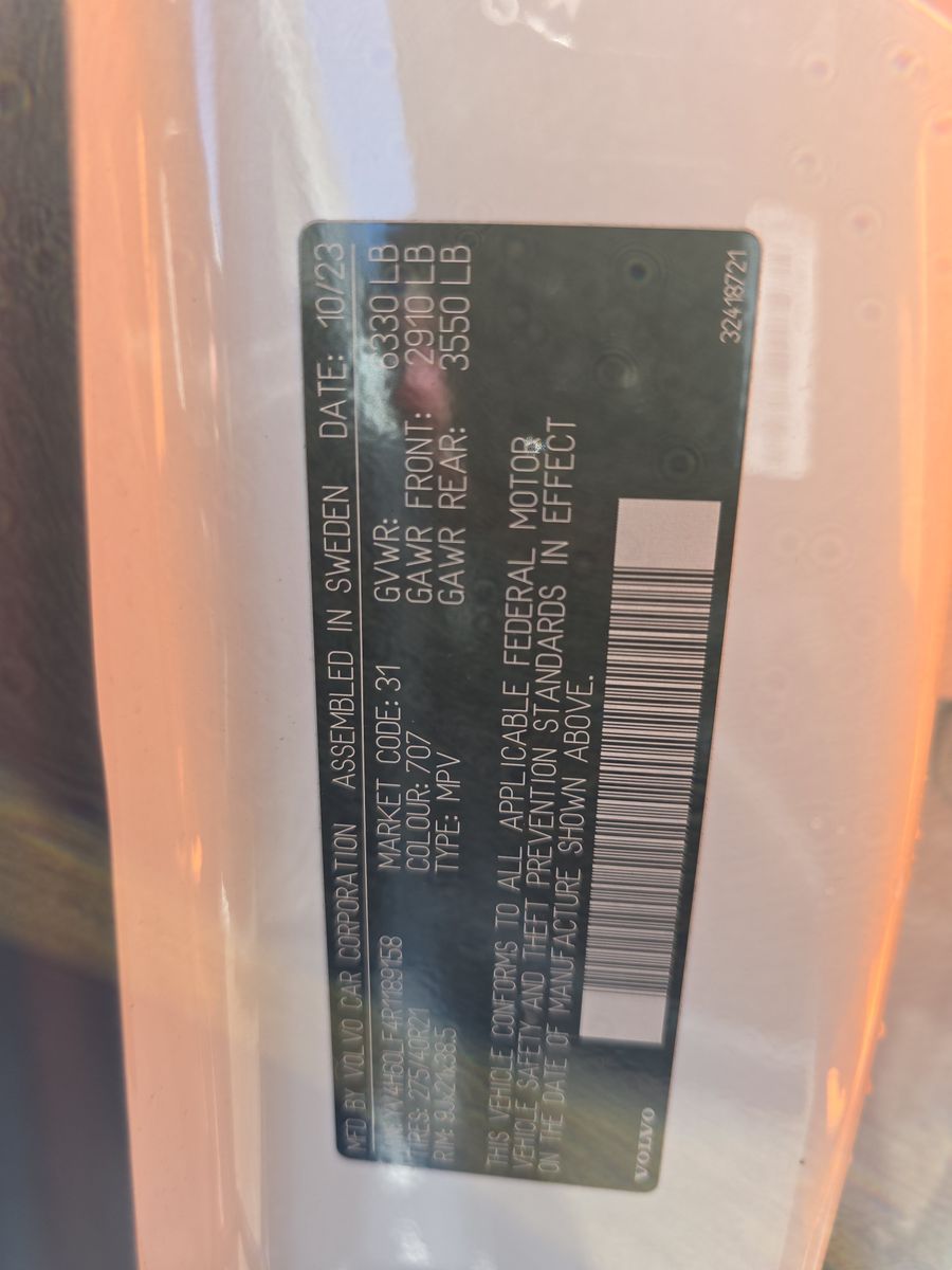 2024 Volvo XC90 Recharge T8 Ultimate AWD