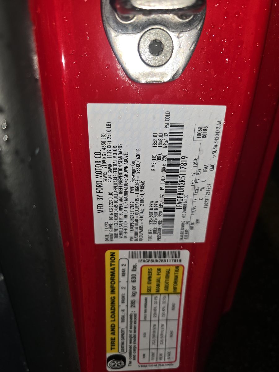 2024 Ford Mustang EcoBoost Premium RWD