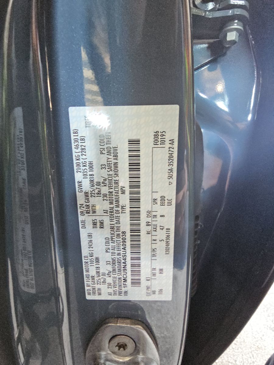 2025 Ford Escape ST-Line Select AWD