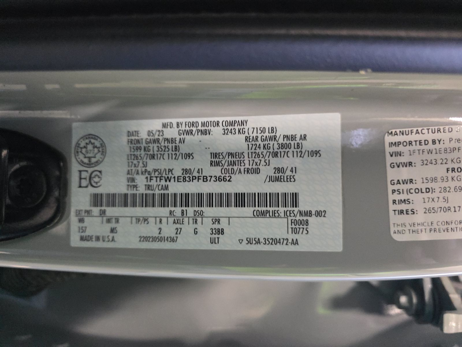 2023 Ford F-150 XLT AWD