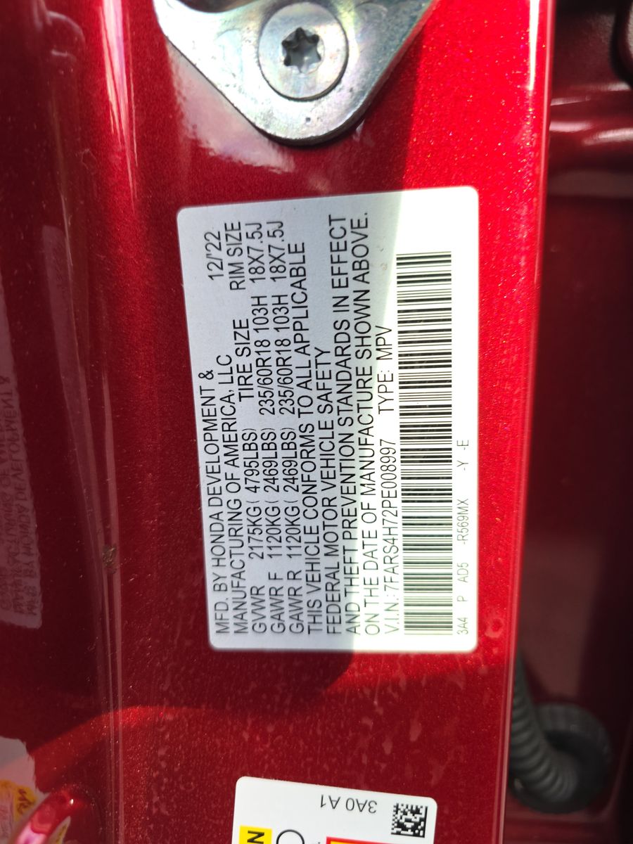 2023 Honda CR-V EX-L AWD