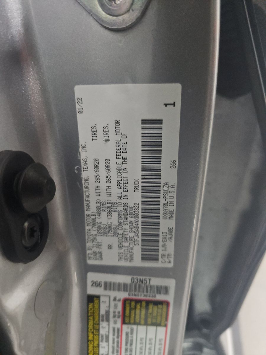 2022 Toyota Tundra Limited RWD