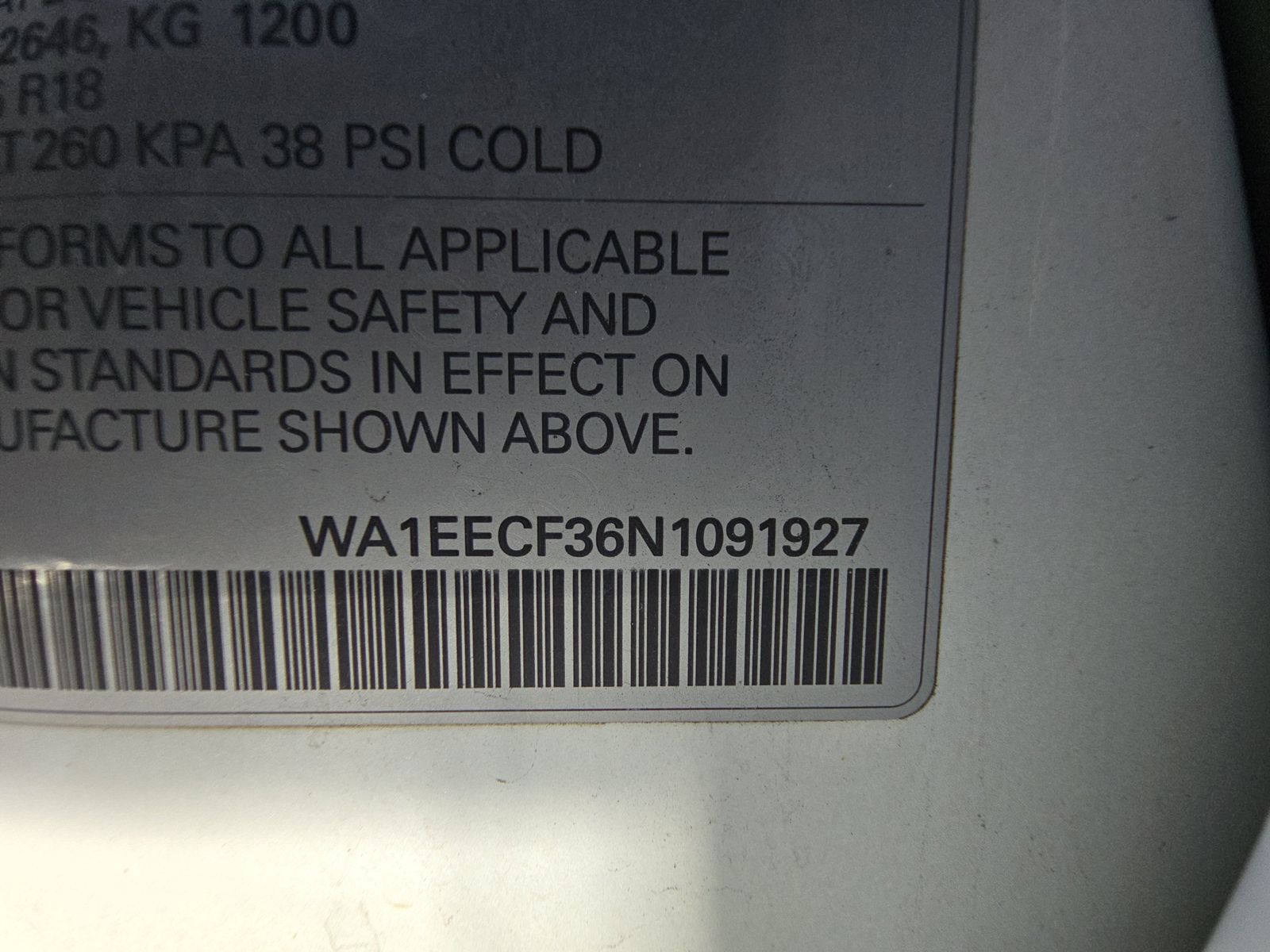 2022 Audi Q3 2.0T S line Premium Plus AWD