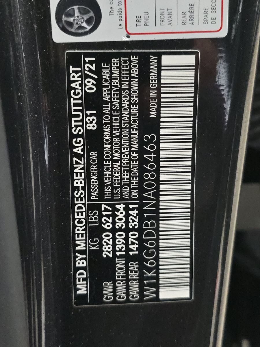 2022 Mercedes-Benz S-Class S 500 AWD