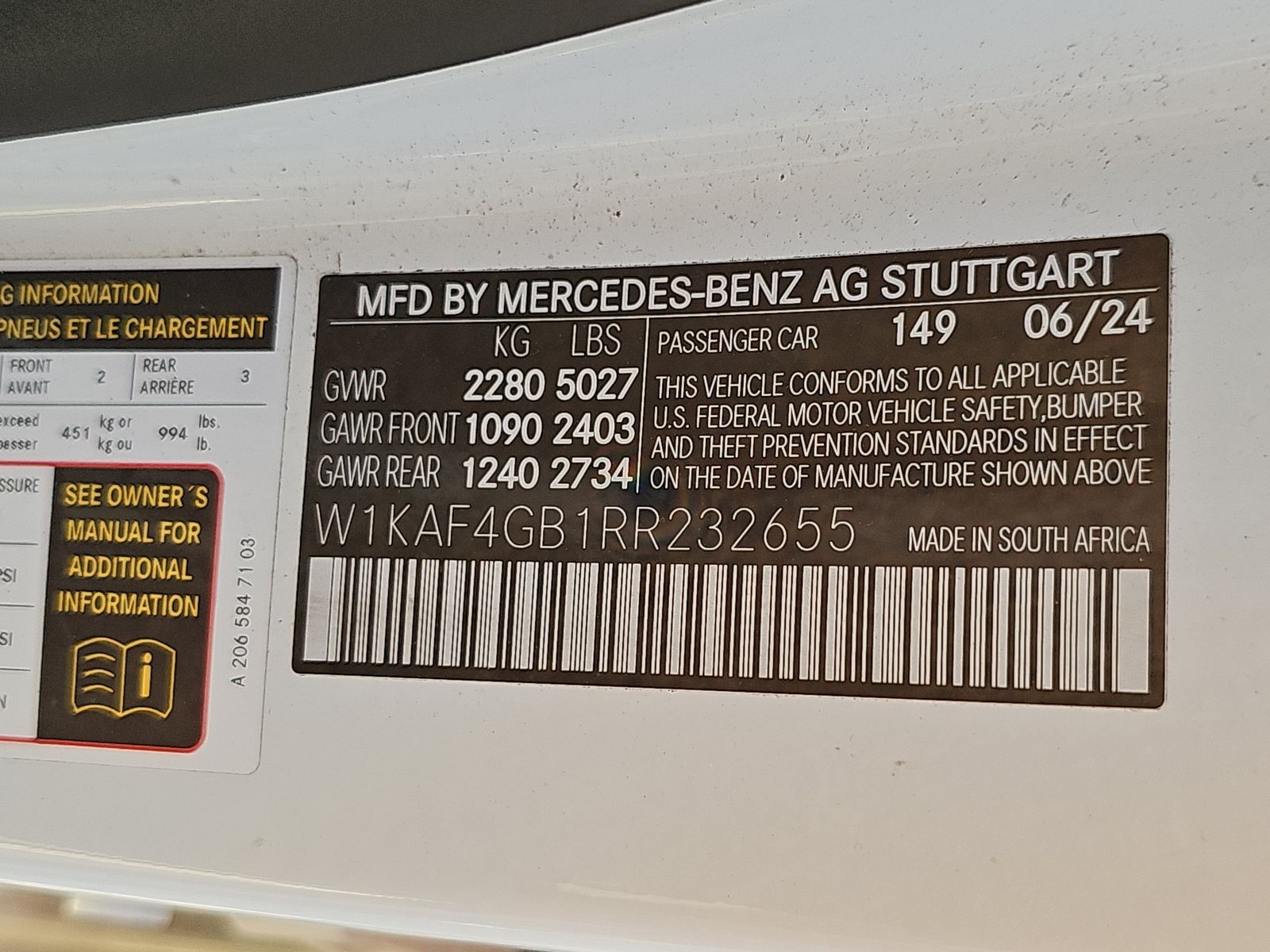 2024 Mercedes-Benz C-Class C 300 RWD