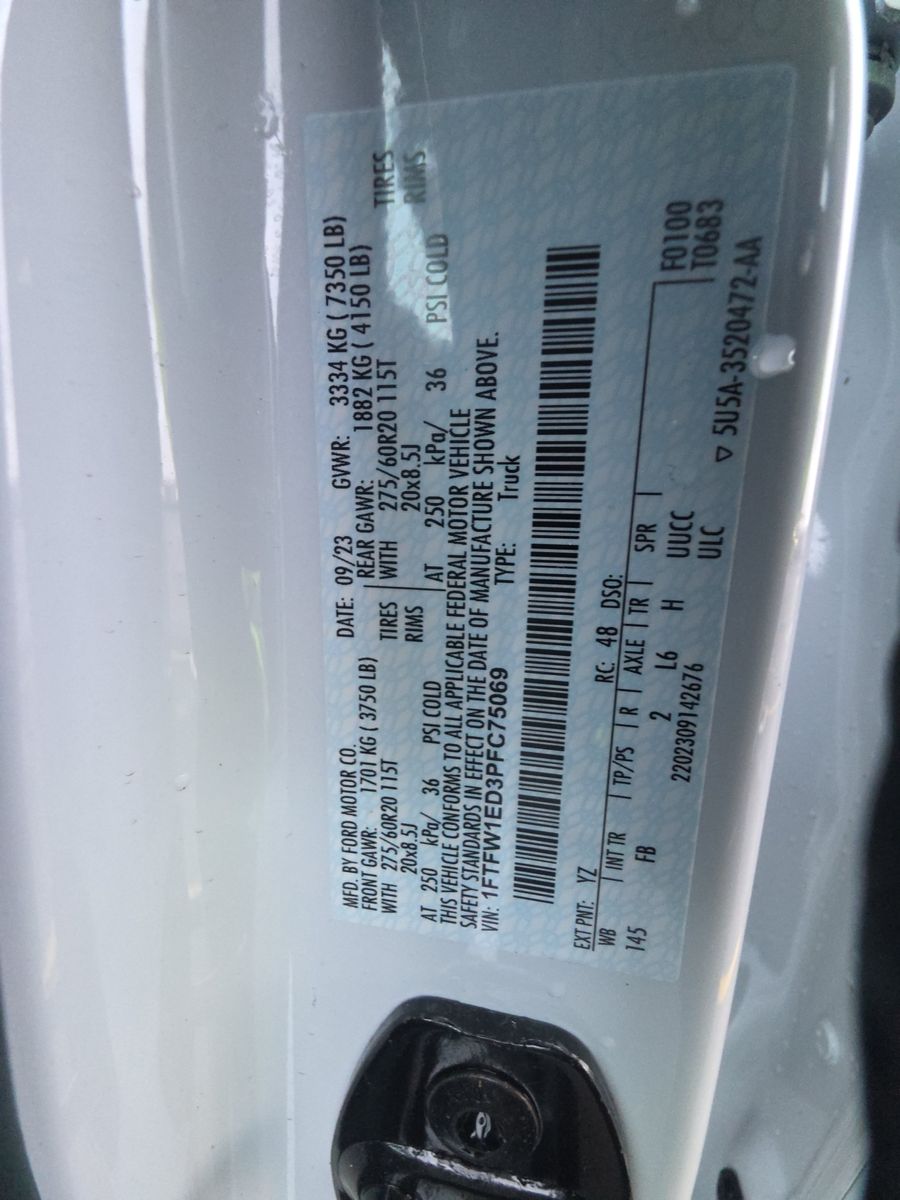 2023 Ford F-150 Hybrid XLT AWD