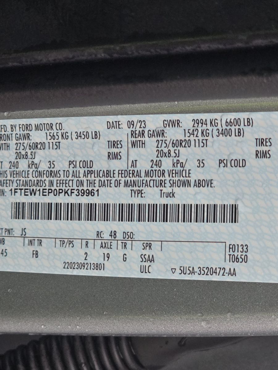 2023 Ford F-150 XLT AWD