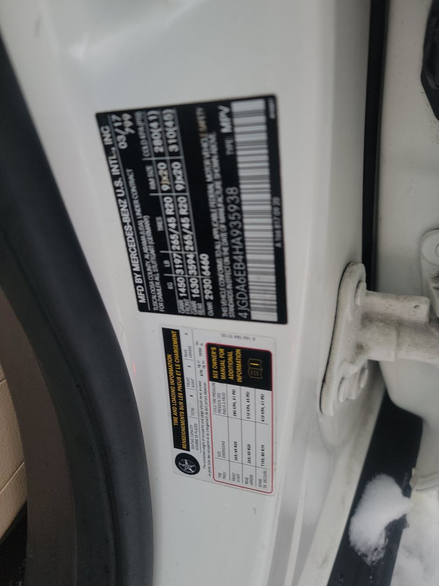 2017 Mercedes-Benz GLE AMG GLE 43 AWD