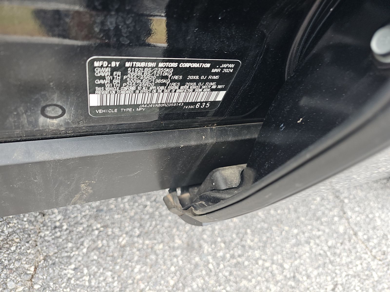 2024 Mitsubishi Outlander SE AWD