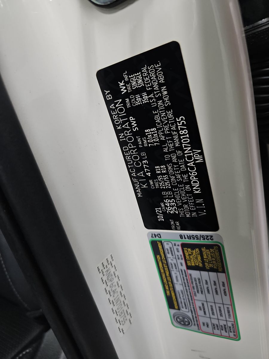 2022 Kia Sportage Nightfall AWD