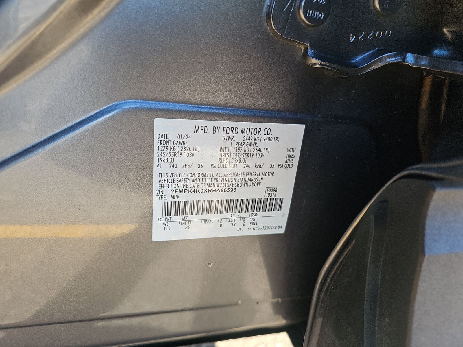 2024 Ford Edge Titanium AWD