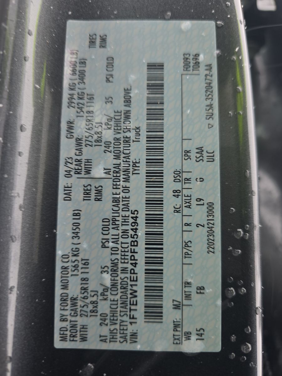 2023 Ford F-150 XLT AWD