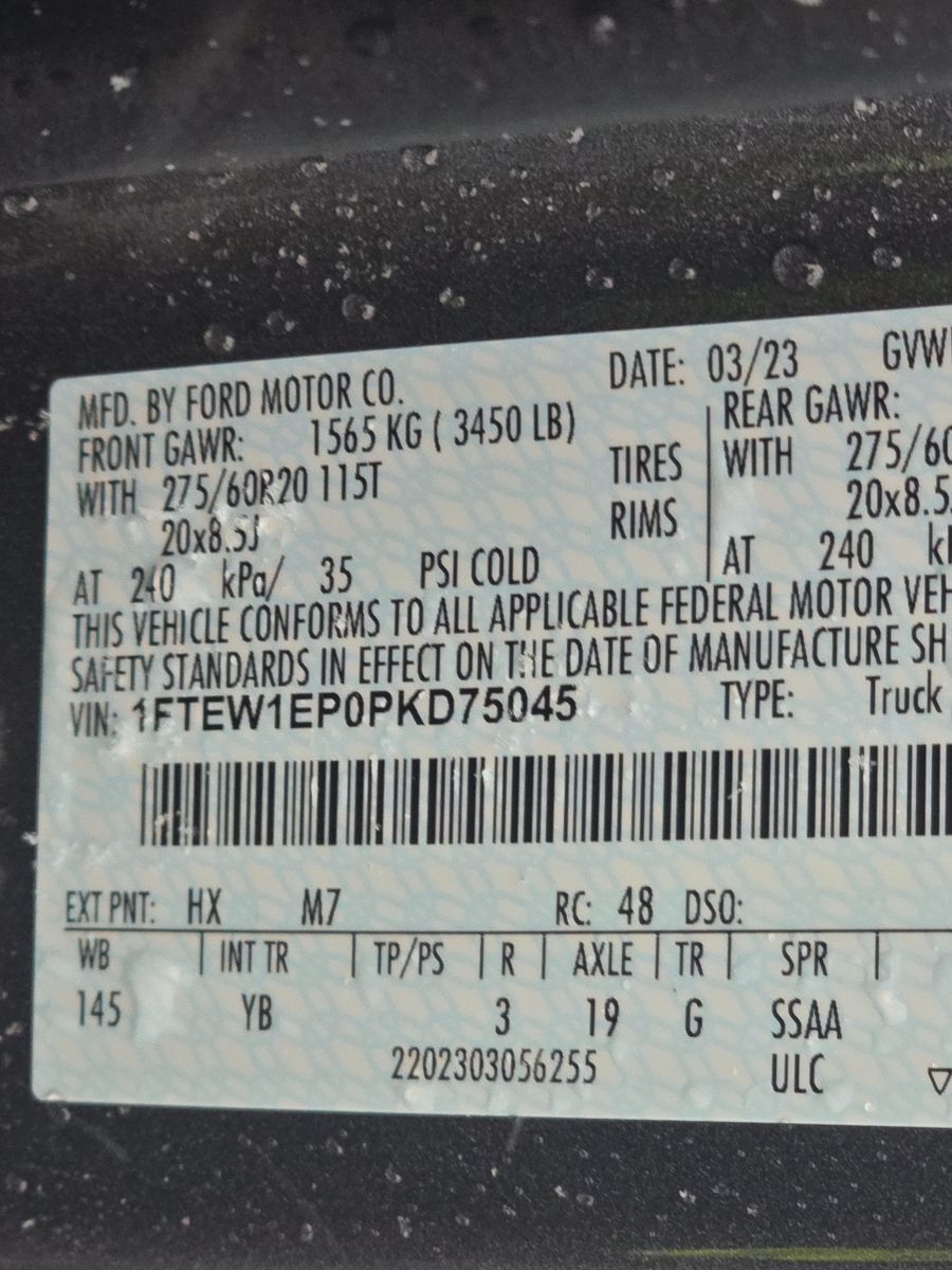 2023 Ford F-150 XLT AWD