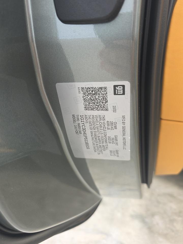 2023 Chevrolet Corvette Stingray RWD