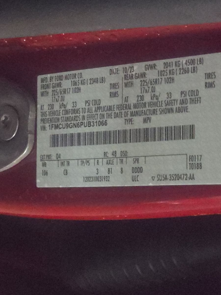 2023 Ford Escape Active AWD