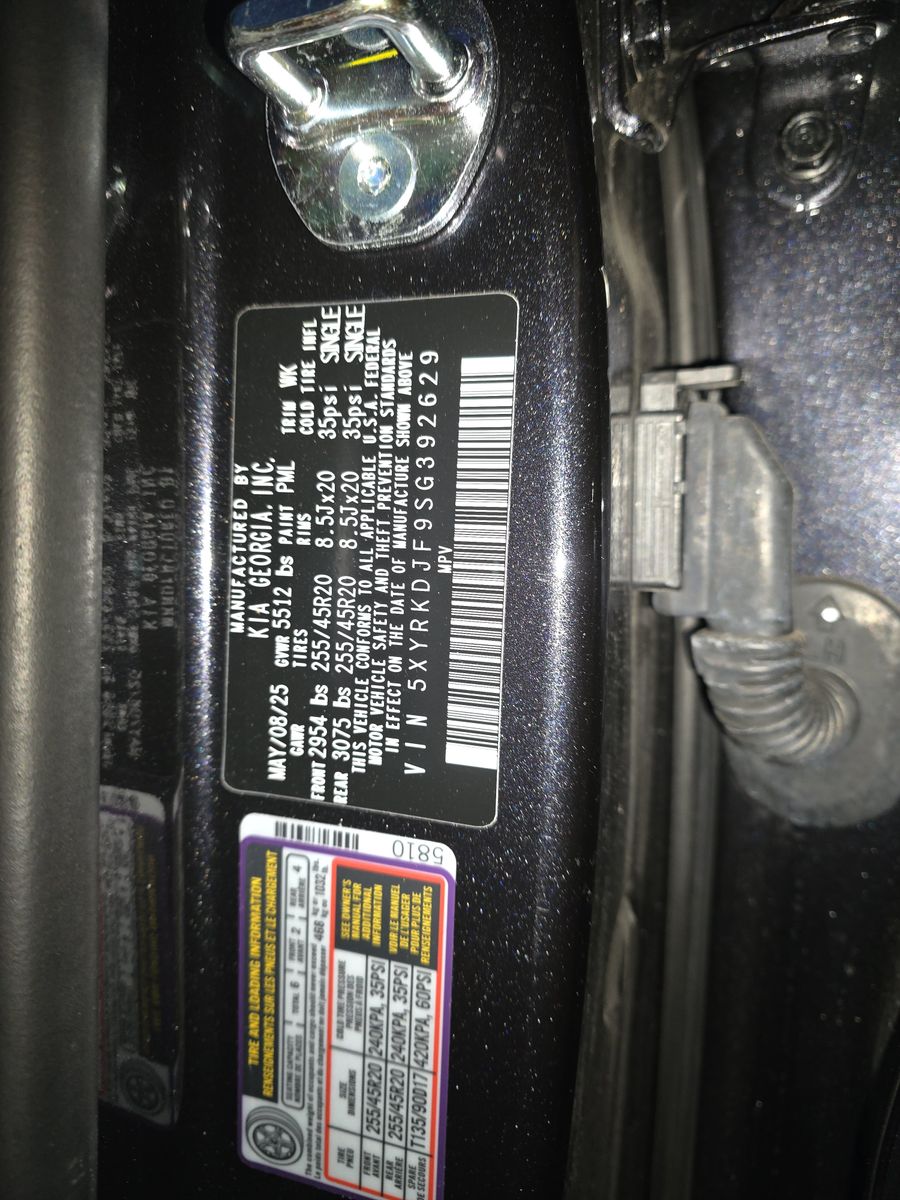 2025 Kia Sorento X-Line SX Prestige AWD