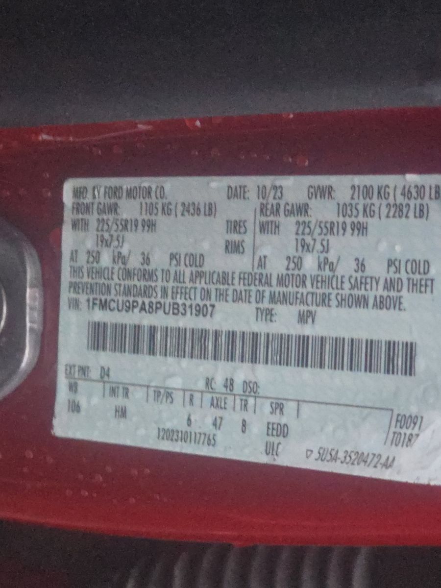 2023 Ford Escape ST-Line Elite AWD