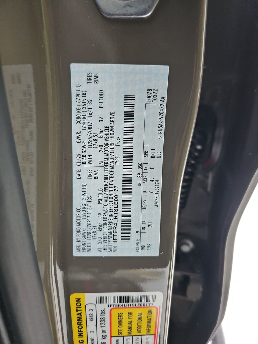 2025 Ford Ranger Raptor AWD