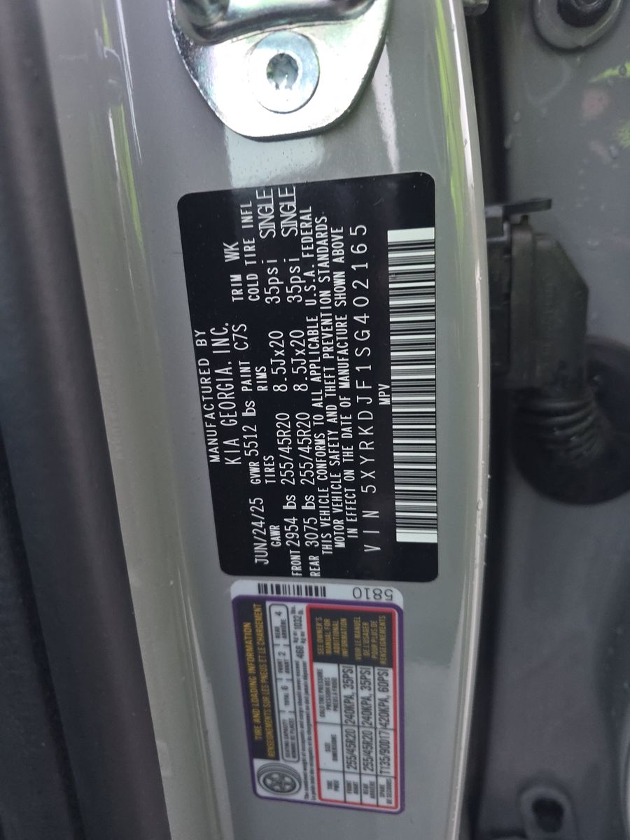 2025 Kia Sorento X-Line SX Prestige AWD