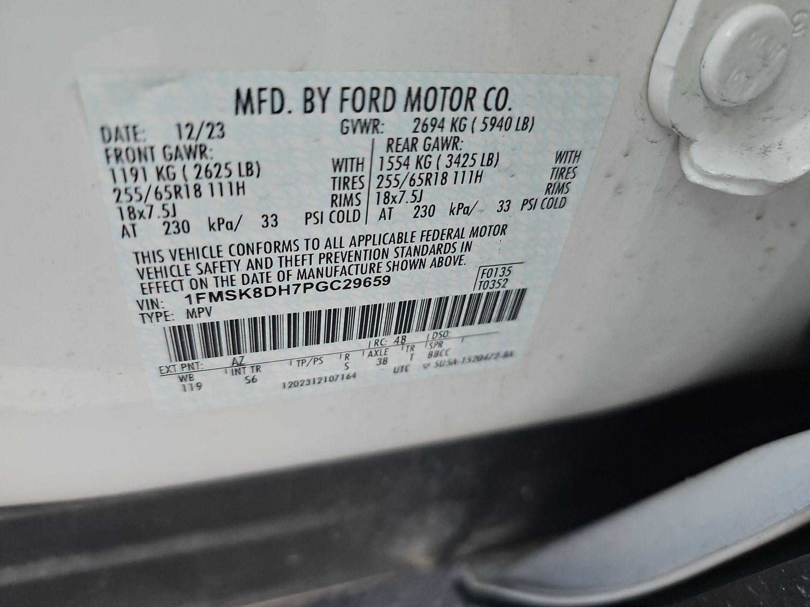 2023 Ford Explorer XLT AWD