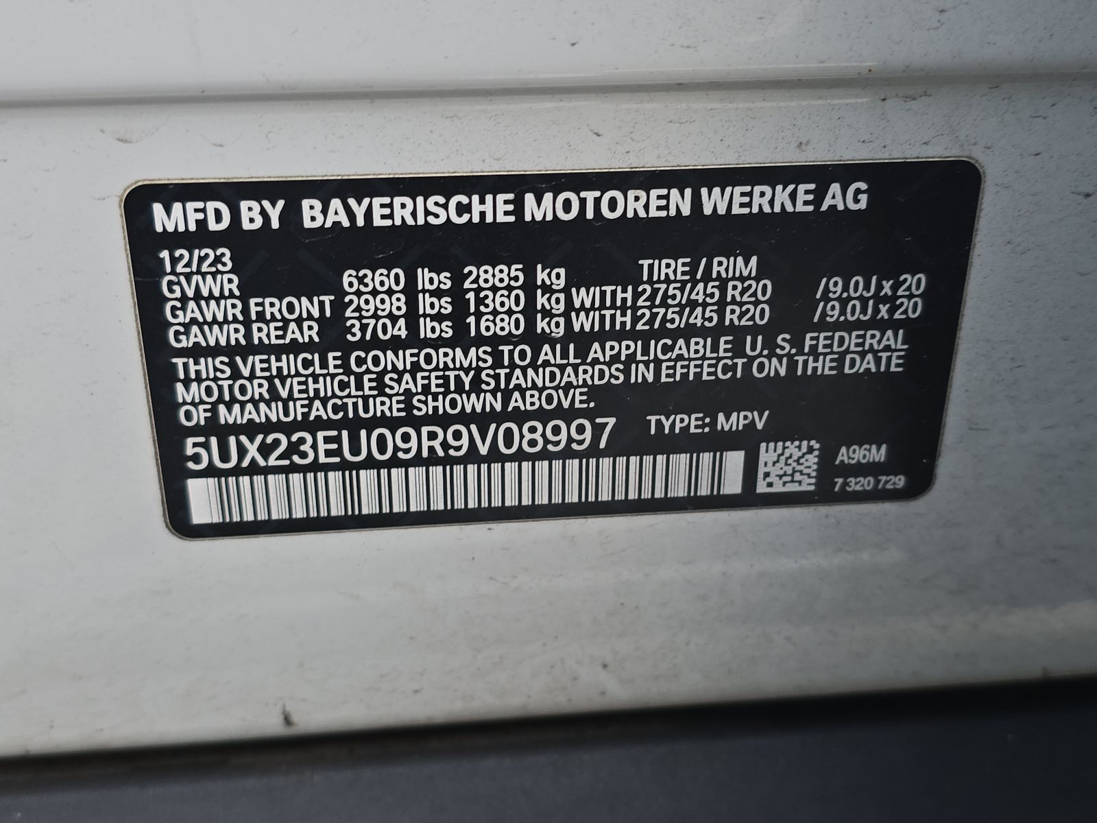 2024 BMW X5 xDrive40i AWD