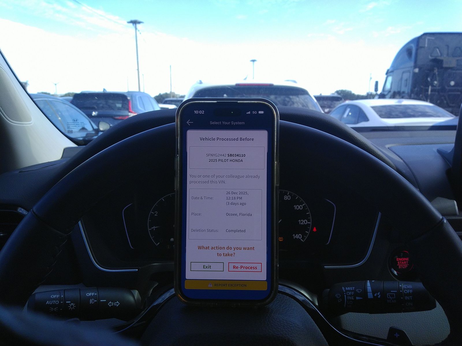 2025 Honda Pilot EX-L FWD