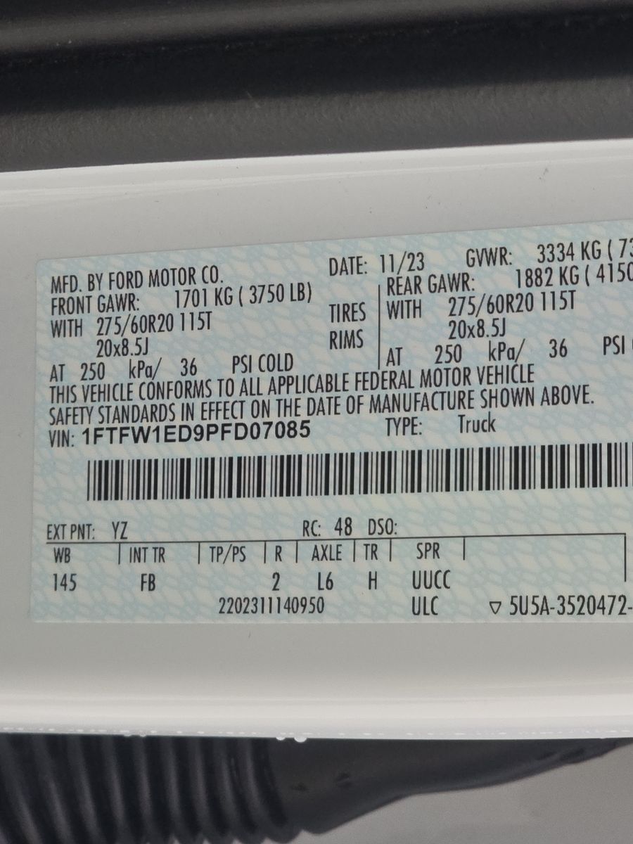 2023 Ford F-150 Hybrid XLT AWD