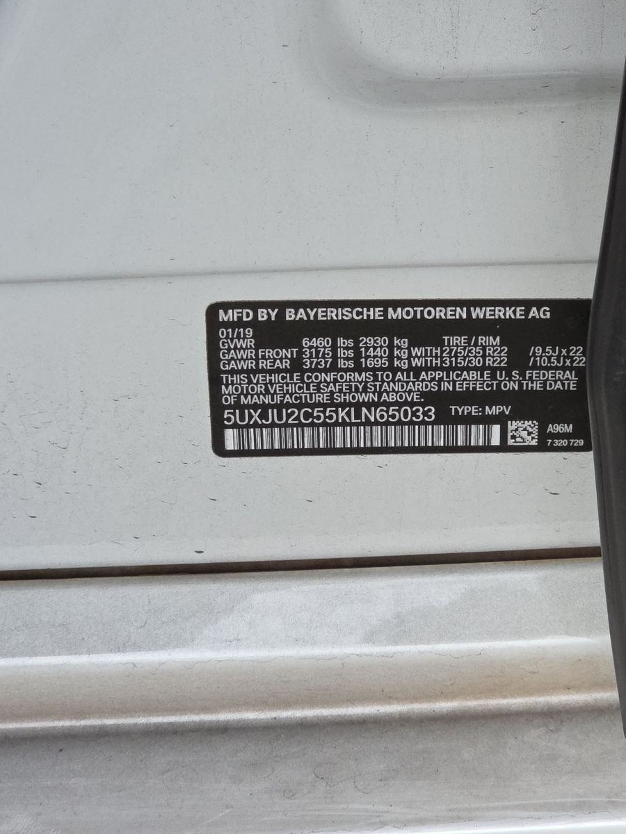 2019 BMW X5 xDrive50i AWD