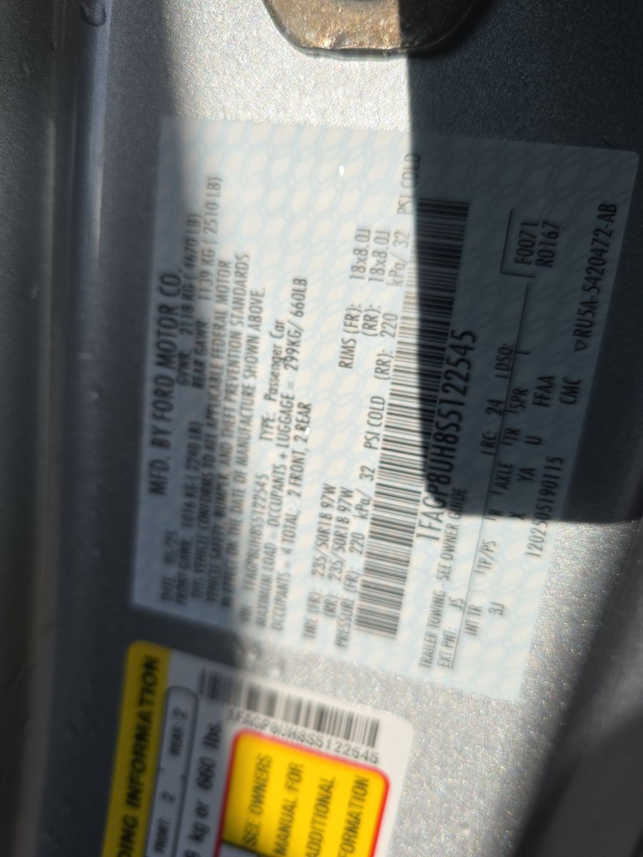 2025 Ford Mustang EcoBoost Premium RWD