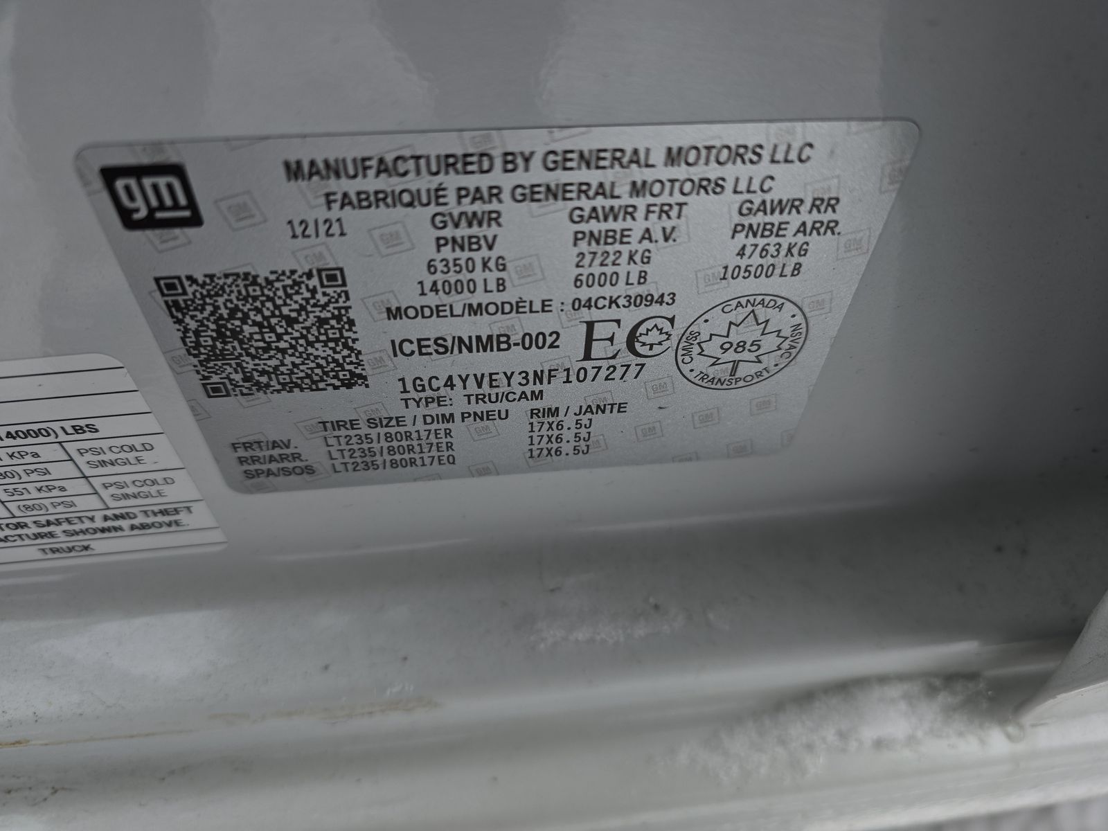 2022 Chevrolet Silverado 3500HD High Country AWD