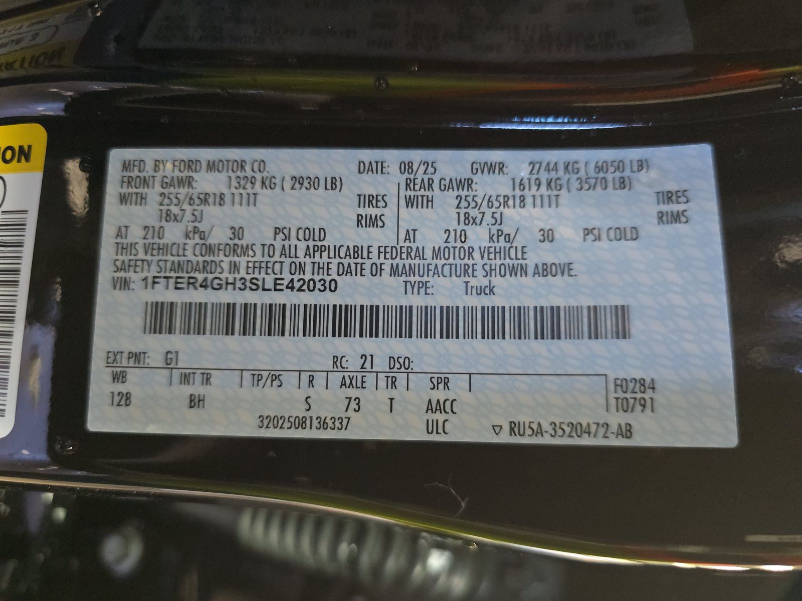 2025 Ford Ranger XLT FWD