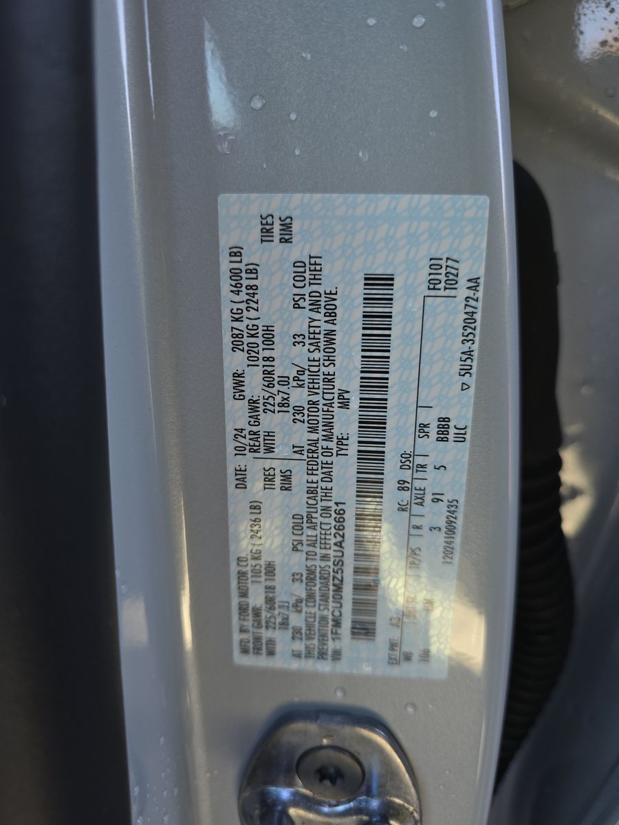 2025 Ford Escape Hybrid ST-Line FWD