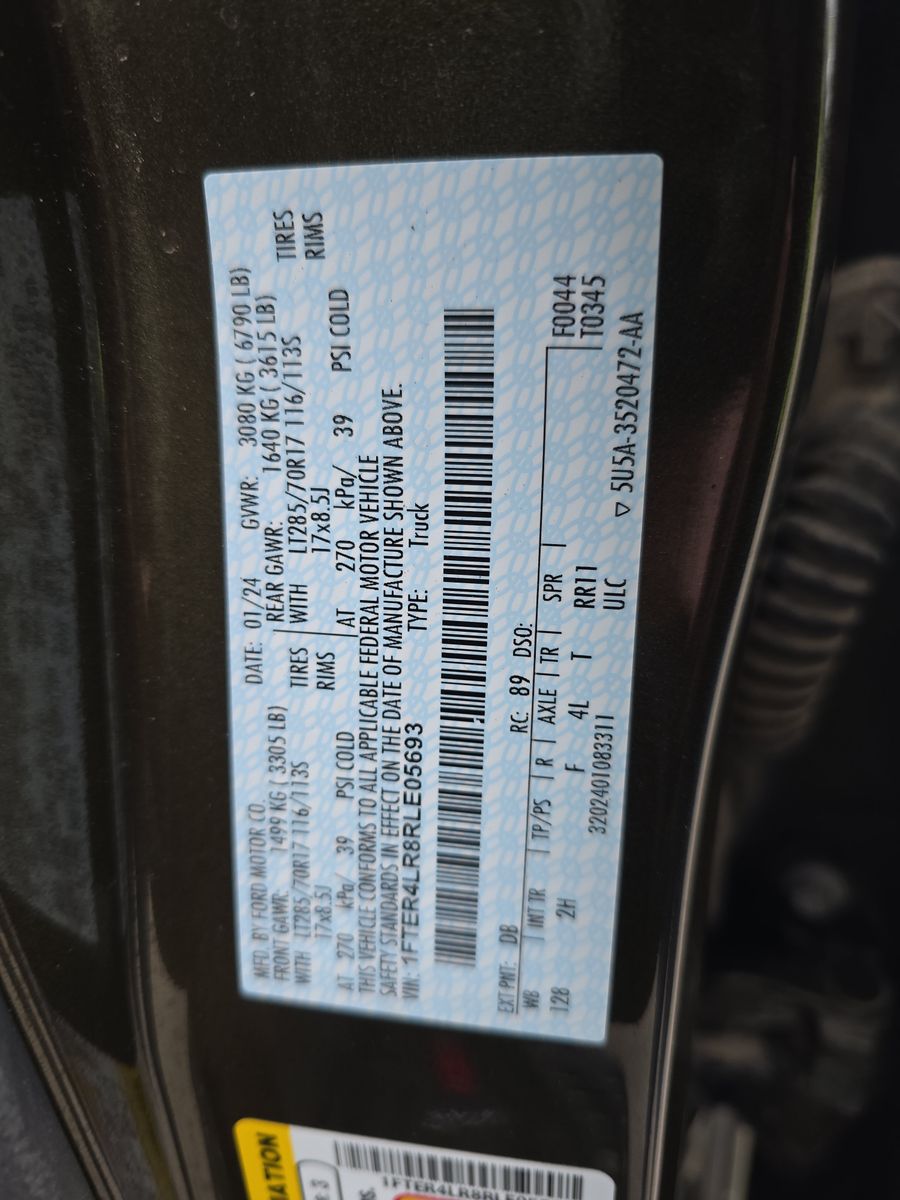 2024 Ford Ranger Raptor AWD