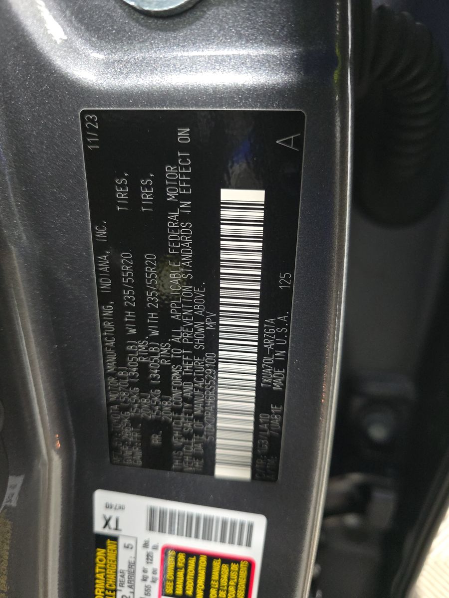 2024 Toyota Highlander Platinum FWD