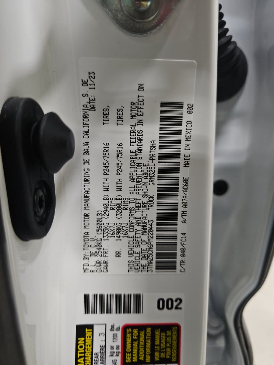 2023 Toyota Tacoma SR5 RWD