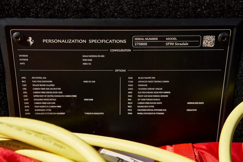 2022 Ferrari SF90 Stradale Base AWD