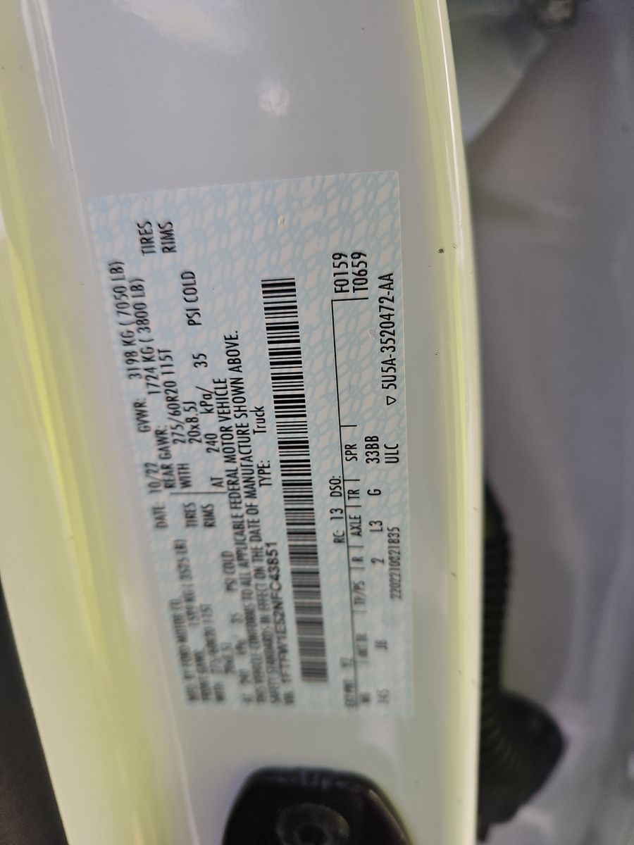 2022 Ford F-150 XL AWD