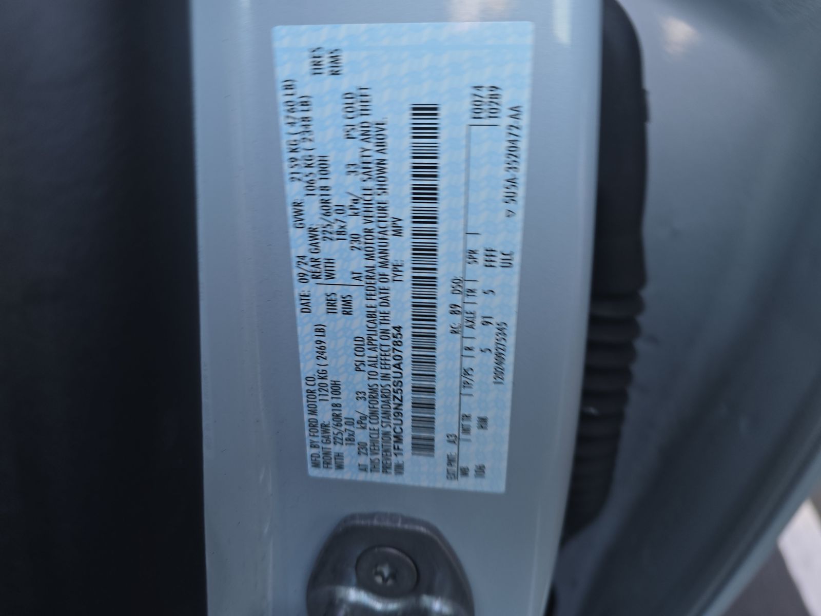 2025 Ford Escape Hybrid ST-Line Elite AWD