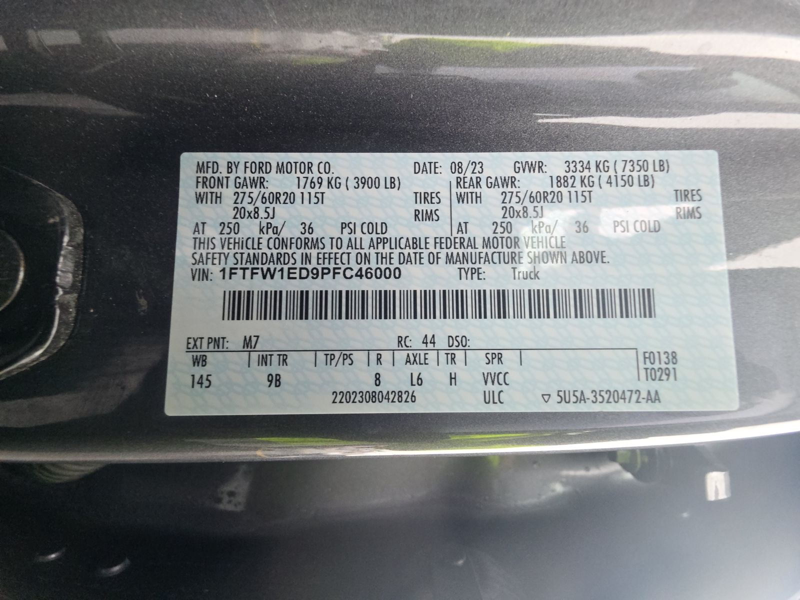 2023 Ford F-150 Hybrid Platinum AWD