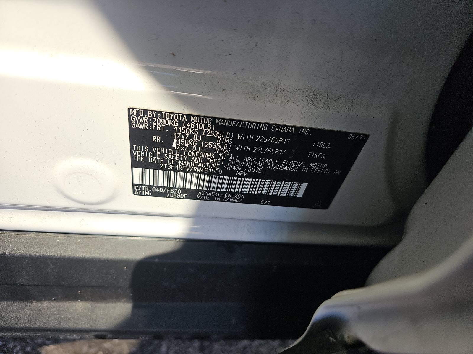 2024 Toyota RAV4 LE AWD